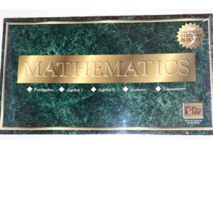 Mathematics Comprehensive 5 CD-ROM Set Algebra Geometry Trigonometry (PC 1998)